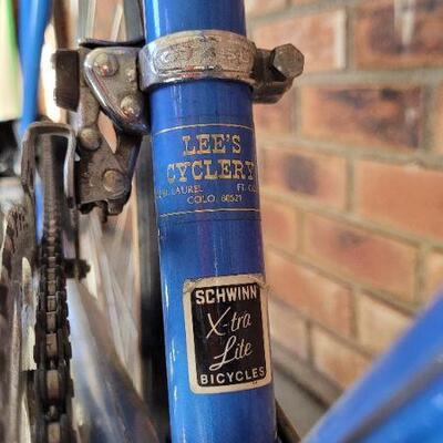 Lot 487: Vintage SCHWINN Le Tour III All Original Bicycle 