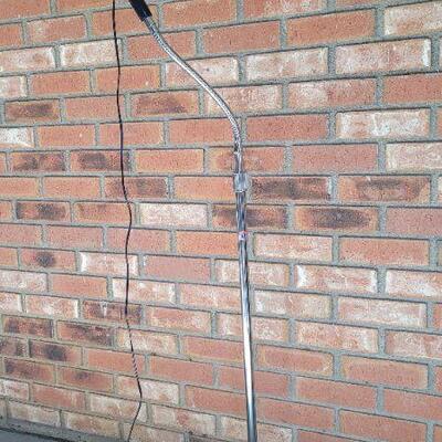 Lot 491: 60" Tall Custom Microphone Stand Flexible Light TESTED A+