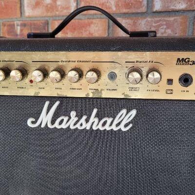 Lot 494: Vintage MARSHALL MG-30DFX - Needs Rewire