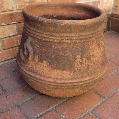 Lot 510: Heavy 14" Tall x 13" Wide Garden Pot
