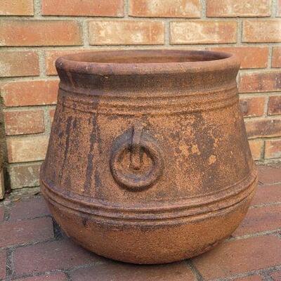 Lot 510: Heavy 14" Tall x 13" Wide Garden Pot