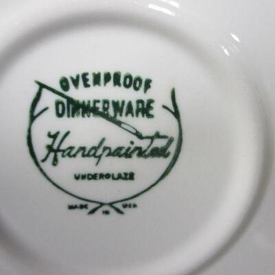 Lot 148 - Ovenproof Dinnerware Handpainted USA Platter