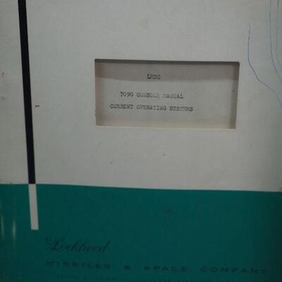 Lot 24  Lockheed, Hewlett  binders and memorabilia 
