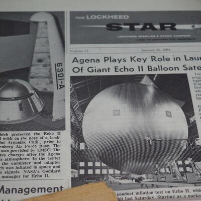 Lot 24  Lockheed, Hewlett  binders and memorabilia 