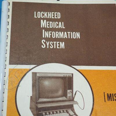 Lot 24  Lockheed, Hewlett  binders and memorabilia 