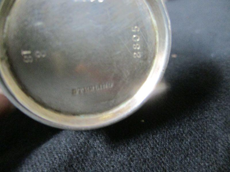 Lot 205 Sterling Crosby Weighted Sterling Salt & Pepper Shakers