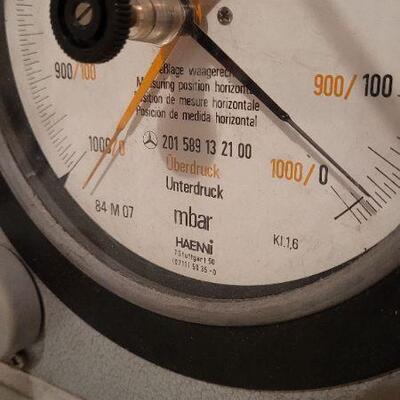 Lot 515: Vintage MERCEDES BENZ HVAC Pressure Tester Tool