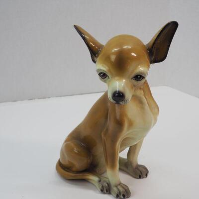 Lot 30 Chihuahua Statue