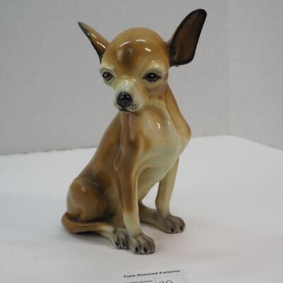 Lot 30 Chihuahua Statue