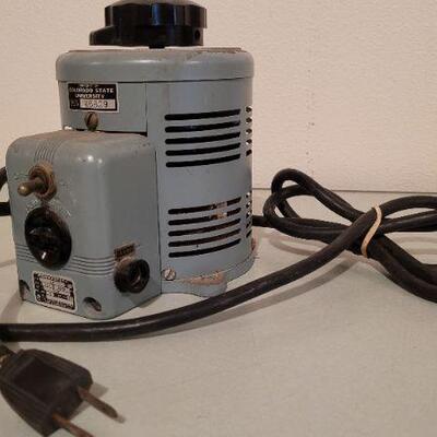 Lot 522: Vintage Type 116 Powerstat