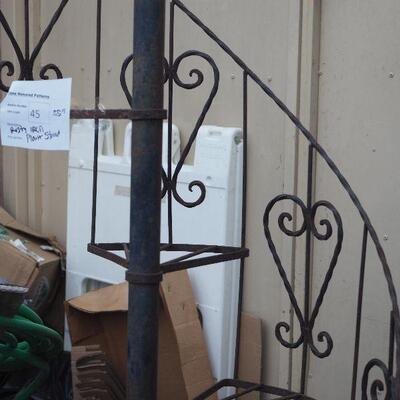 Lot 45 Metal Plant ladder