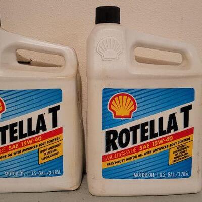 Lot 530: (2) ROTELLA T Multi Grade SAE 15W-40 