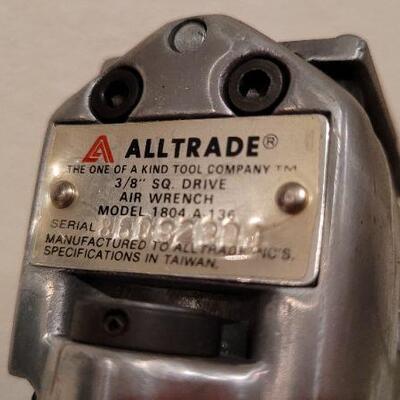 Lot 537: Vintage ALLTRADE 3/8" Square Drive Air Wrench Model 1804-A-136