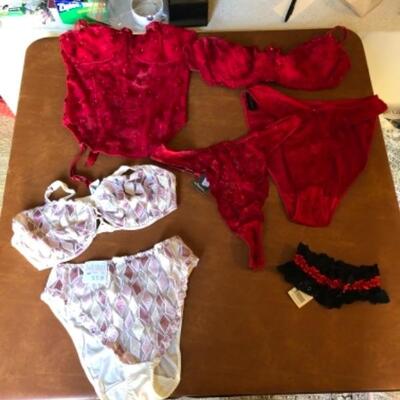 Lot 25. Assorted lingerie (some with tags)--WAS $85–NOW $63.75 