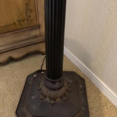 Lot 53. Large torchiere style floor lamp--WAS $95â€“NOW $71.25