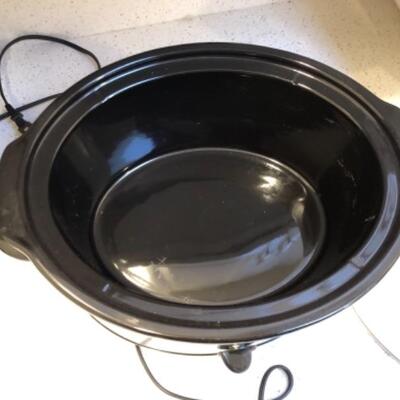 Lot 58. George Foreman pancake griddle, slow cooker rand other griddle appliances--WAS $65â€“NOW $48.50
