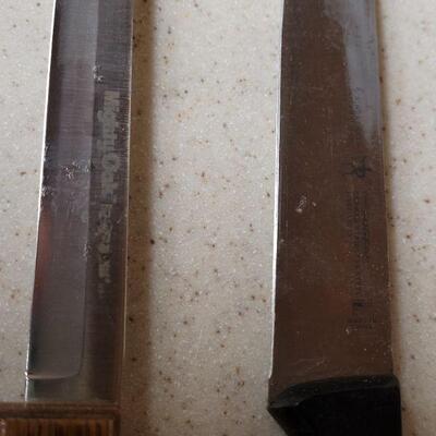 Lot 584: Knife, Ice Pick and Knife Sharpeners lot