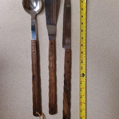 Lot 598: Washington Forge Grill Utensils 