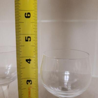 Lot 616: (3) Wine Tasting Glasses and (2) Shot Glasses 