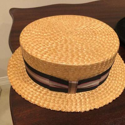 2 Saks Fifth Avenue Hat, Size 7 1/4