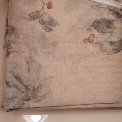 Lot 651: New Croscill Shower Curtain 