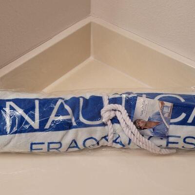 Lot 667: New Nautica Beach Towel 