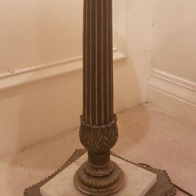 Lamp with Marble Top