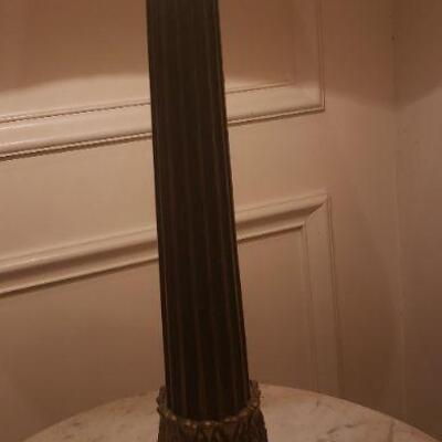 Lamp with Marble Top