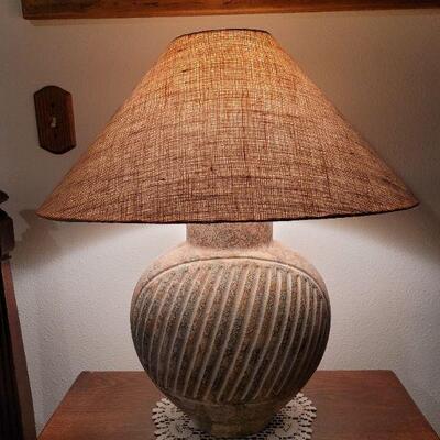 Lot 681: Ceramic Table Lamp 