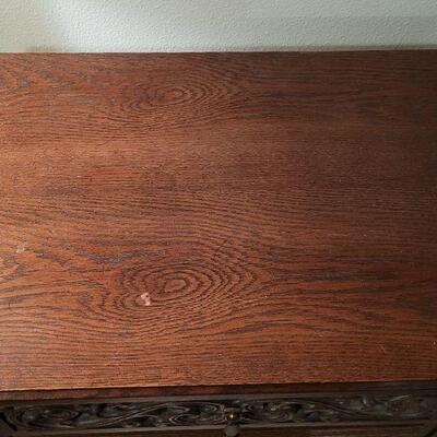 Lot 682: Bedside Table (has some wear on top)