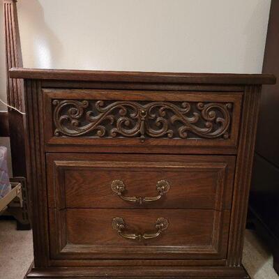 Lot 682: Bedside Table (has some wear on top)