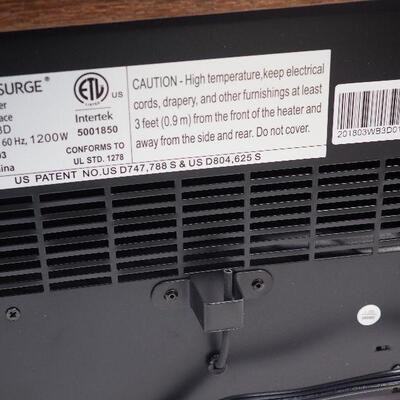 Lot 51  New Heat Surge electric fireplace