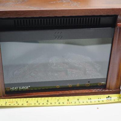 Lot 51  New Heat Surge electric fireplace