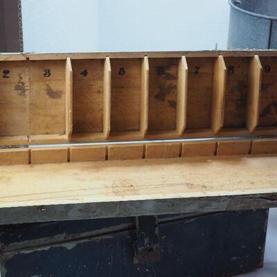 Lot 52 Rustic farm equipment