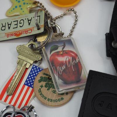 Lot 56 Keys and key chain collection