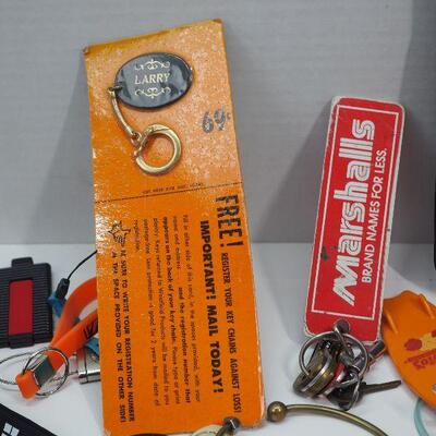 Lot 56 Keys and key chain collection