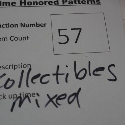 Lot 57 Mixed Collectibles