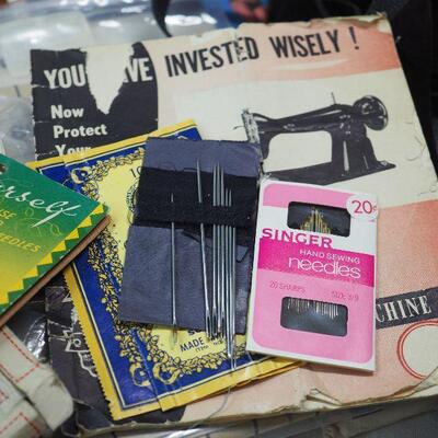 Lot 60 Sewing ephemera