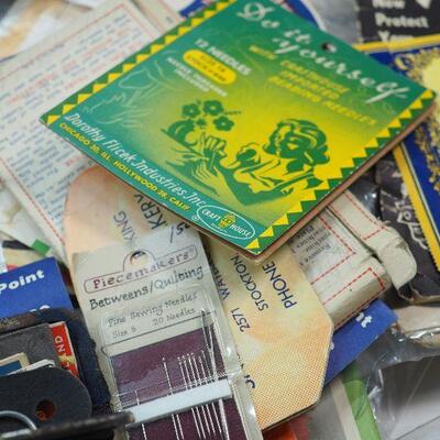 Lot 60 Sewing ephemera