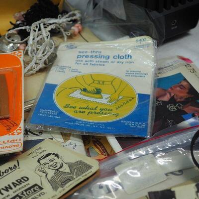 Lot 60 Sewing ephemera