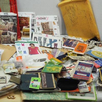 Lot 60 Sewing ephemera