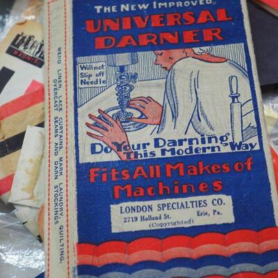 Lot 60 Sewing ephemera