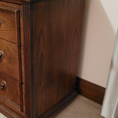 Lot 687: Long Dresser with (2) Mirrors
