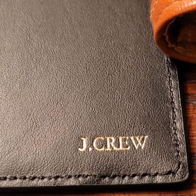 Lot 695: (2) New Wallets - J Crew & Roger Gimbel