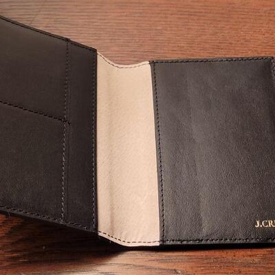 Lot 695: (2) New Wallets - J Crew & Roger Gimbel