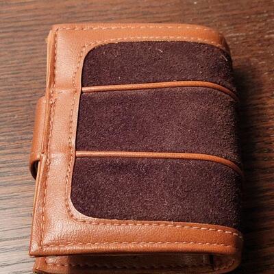 Lot 695: (2) New Wallets - J Crew & Roger Gimbel