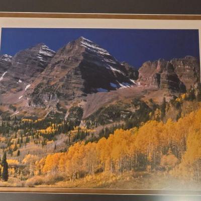 Lot 707: Signed Framed Signed Photography (37.25" Ã— 33")