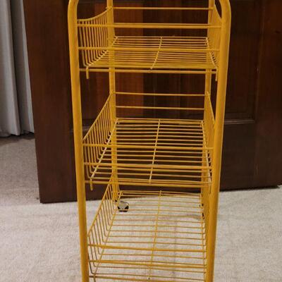 Lot 708: Vintage Yellow Cart