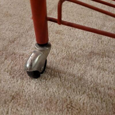 Lot 709: Vintage Red Cart