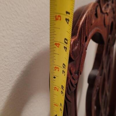 Lot 726: Claw foot Bench 